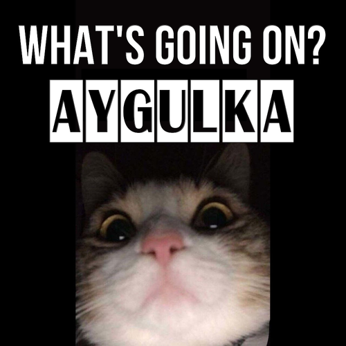 Открытка Aygulka What