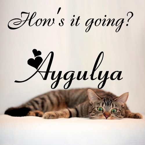 Открытка Aygulya How