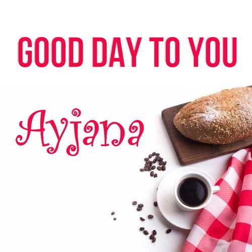 Открытка Ayjana Good day to you