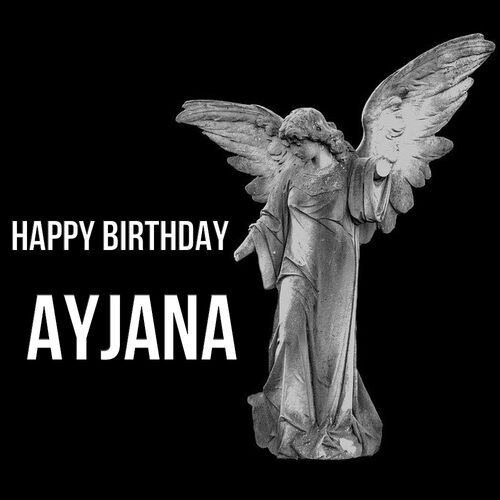 Открытка Ayjana Happy birthday