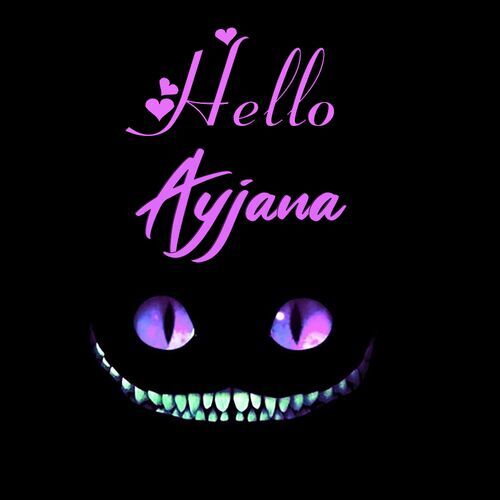 Открытка Ayjana Hello