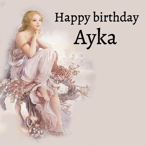 Открытка Ayka Happy birthday