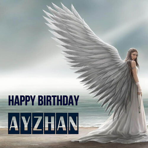 Открытка Ayzhan Happy birthday