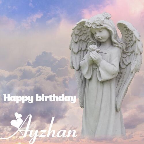 Открытка Ayzhan Happy birthday