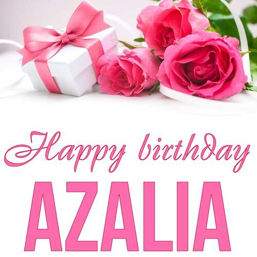 Открытка Azalia Happy birthday