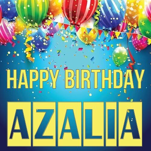 Открытка Azalia Happy birthday