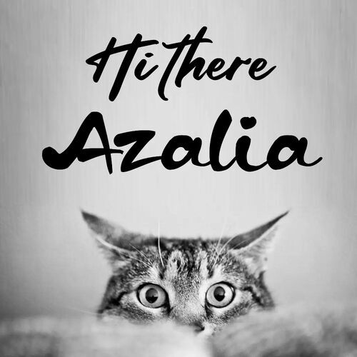 Открытка Azalia Hi there