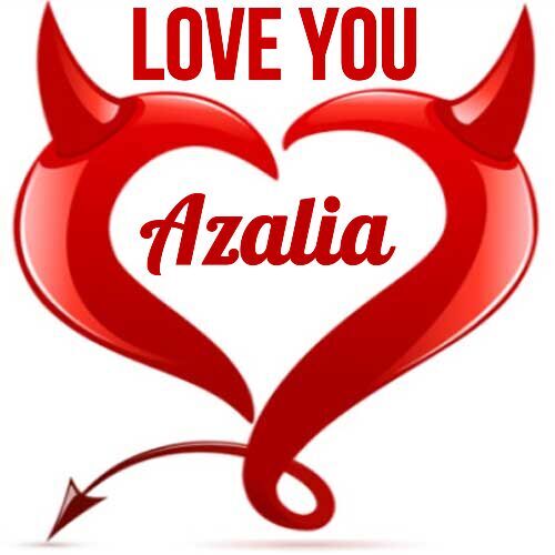 Открытка Azalia Love you