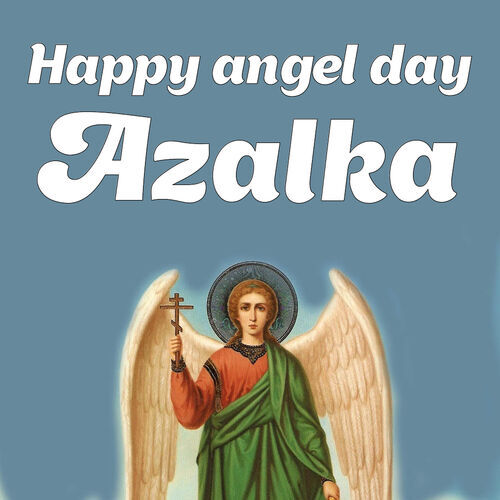 Открытка Azalka Happy angel day