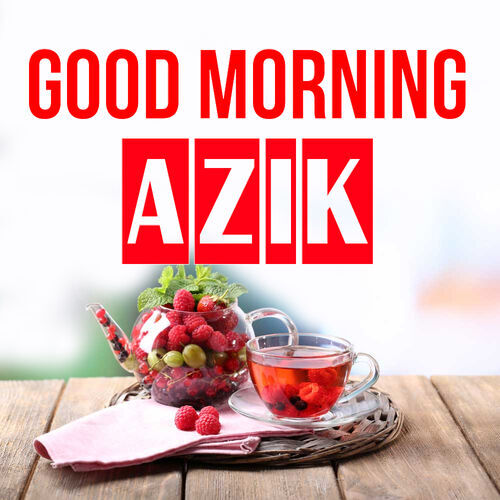 Открытка Azik Good morning