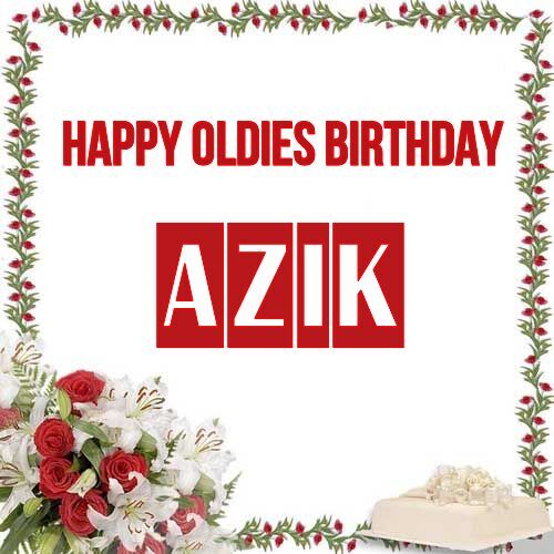 Открытка Azik Happy oldies birthday