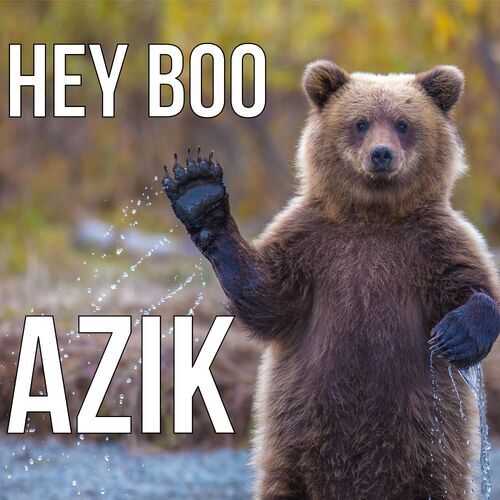 Открытка Azik Hey boo