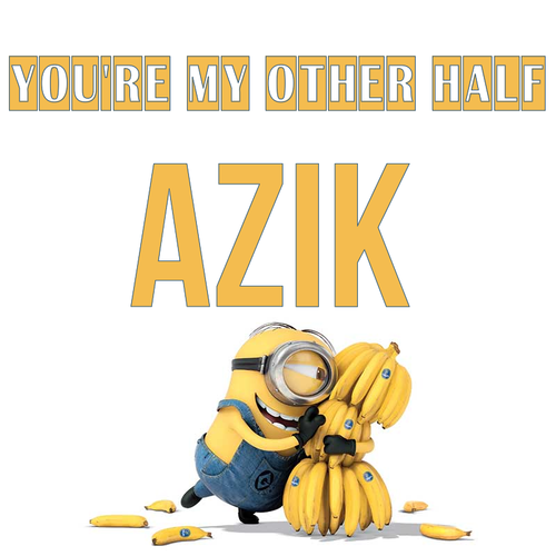 Открытка Azik You