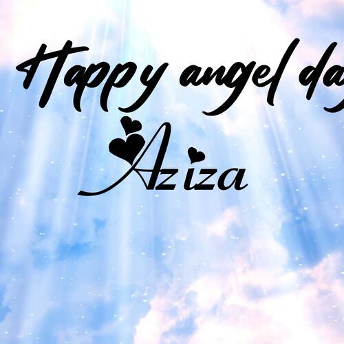 Открытка Aziza Happy angel day