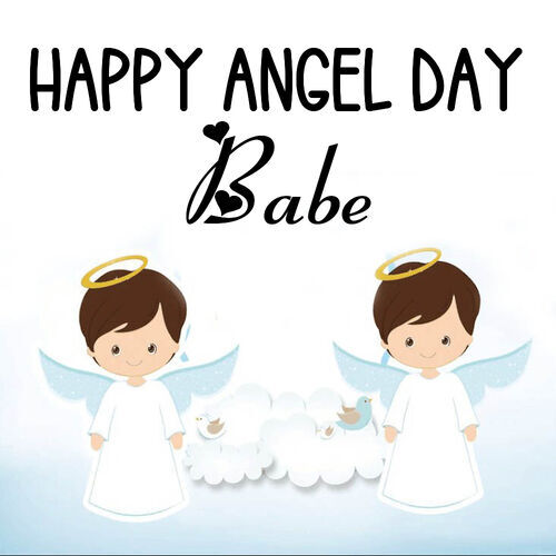 Открытка Babe Happy angel day