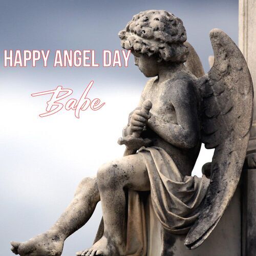 Открытка Babe Happy angel day