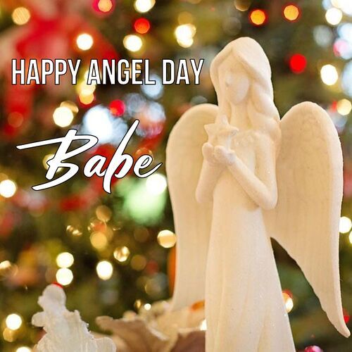 Открытка Babe Happy angel day