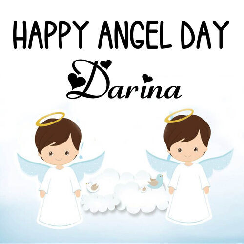 Открытка Darina Happy angel day