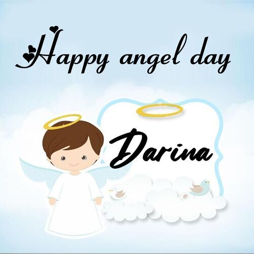 Открытка Darina Happy angel day