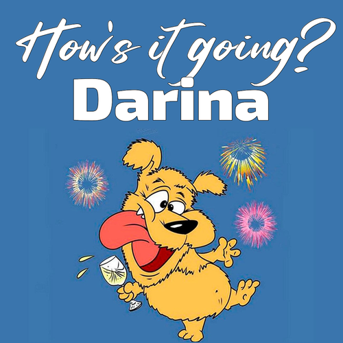 Открытка Darina How