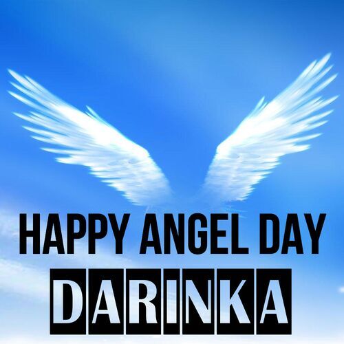 Открытка Darinka Happy angel day