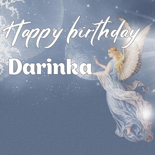 Открытка Darinka Happy birthday