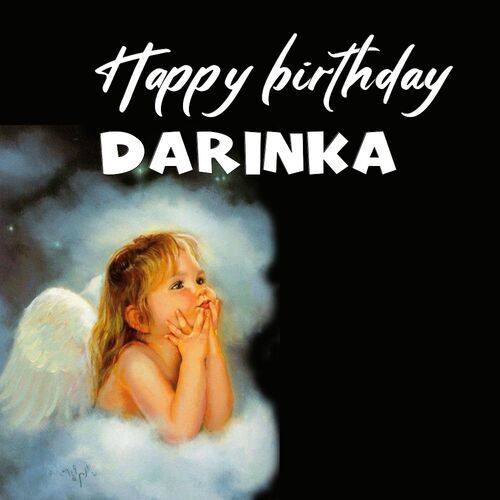 Открытка Darinka Happy birthday