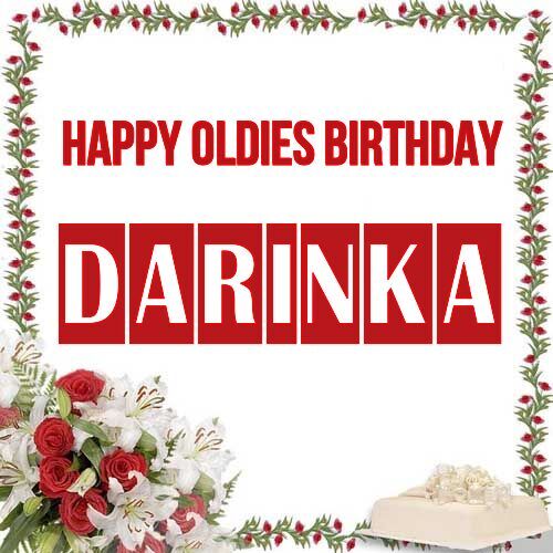 Открытка Darinka Happy oldies birthday