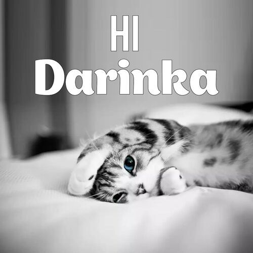 Открытка Darinka Hi