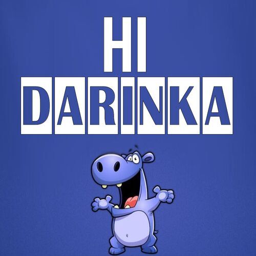 Открытка Darinka Hi