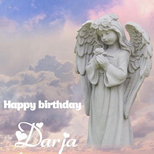 Открытка Darja Happy birthday