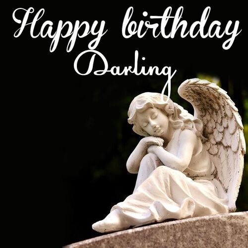 Открытка Darling Happy birthday