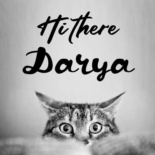 Открытка Darya Hi there