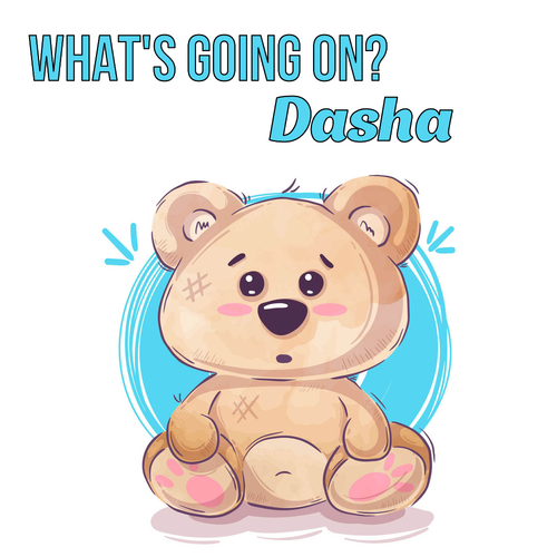 Открытка Dasha What