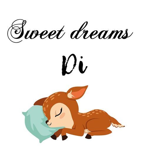 Открытка Di Sweet dreams