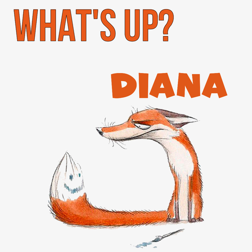 Открытка Diana What