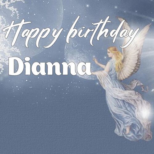 Открытка Dianna Happy birthday