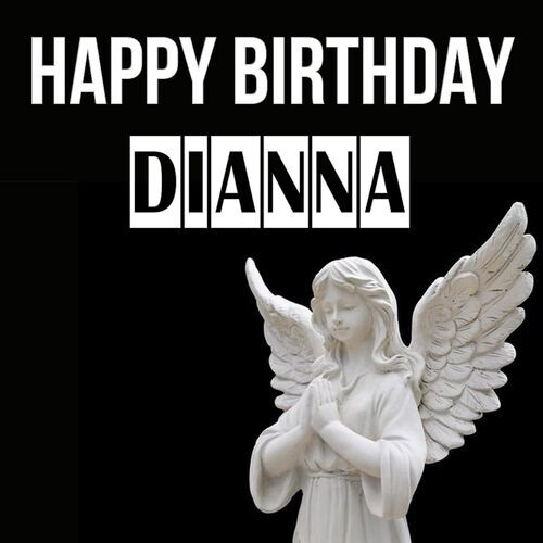 Открытка Dianna Happy birthday