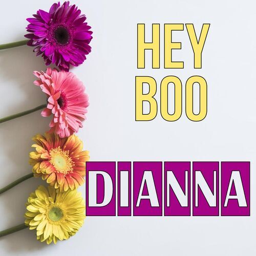 Открытка Dianna Hey boo