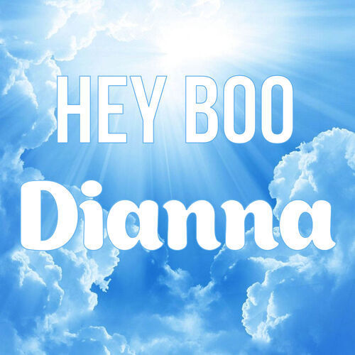 Открытка Dianna Hey boo