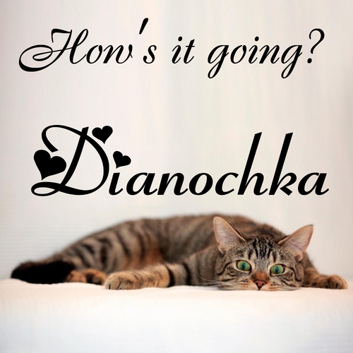 Открытка Dianochka How