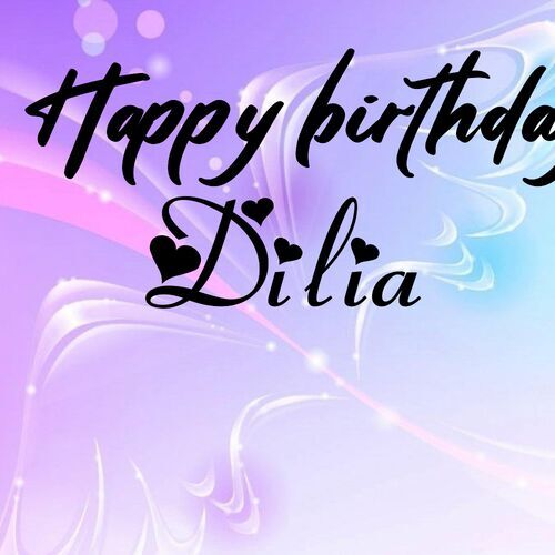 Открытка Dilia Happy birthday