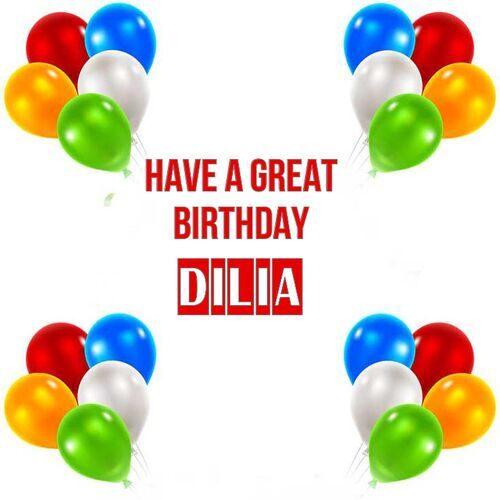 Открытка Dilia Have a great birthday