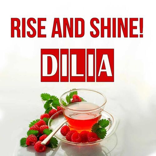 Открытка Dilia Rise and shine!