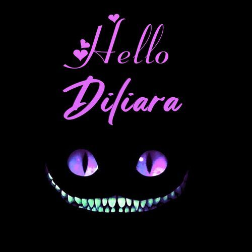 Открытка Diliara Hello