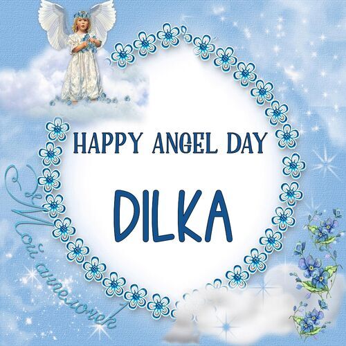 Открытка Dilka Happy angel day