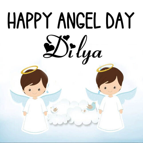 Открытка Dilya Happy angel day