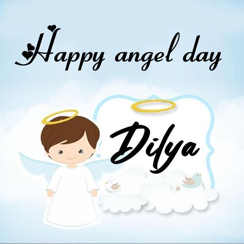 Открытка Dilya Happy angel day