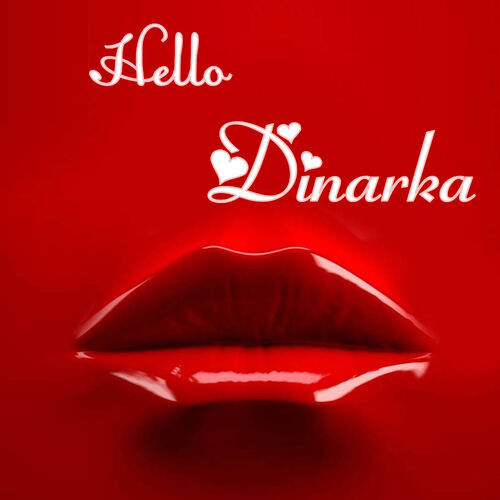 Открытка Dinarka Hello