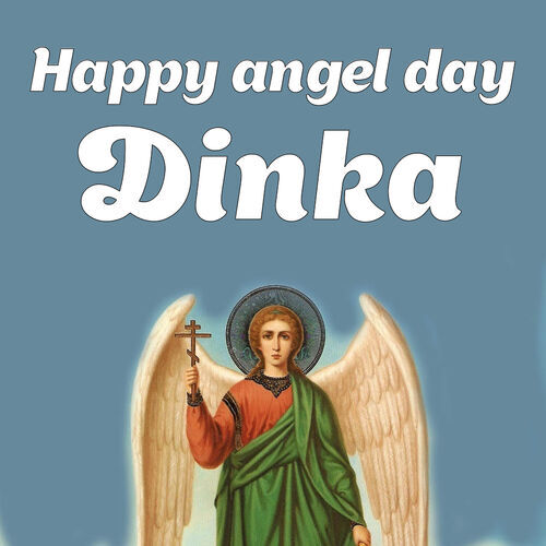 Открытка Dinka Happy angel day